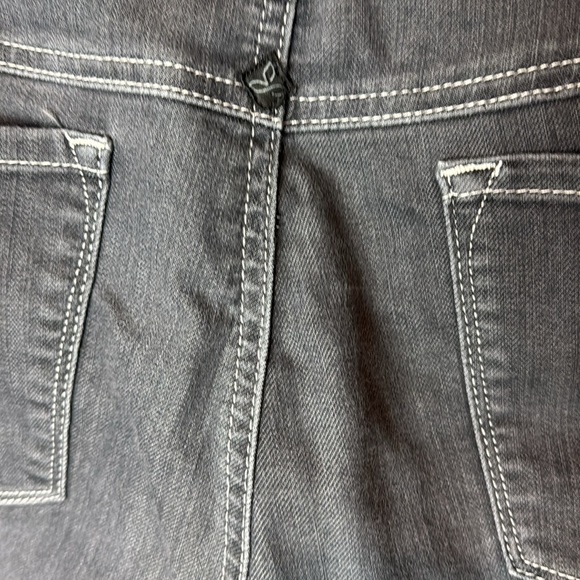 PRANA Gray Stretch Jeans EC Sz 10 x 30 - Picture 5 of 8